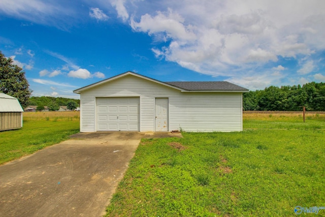 20886 Johnson Dr, Athens, AL 35613 - detached garage featuring driveway