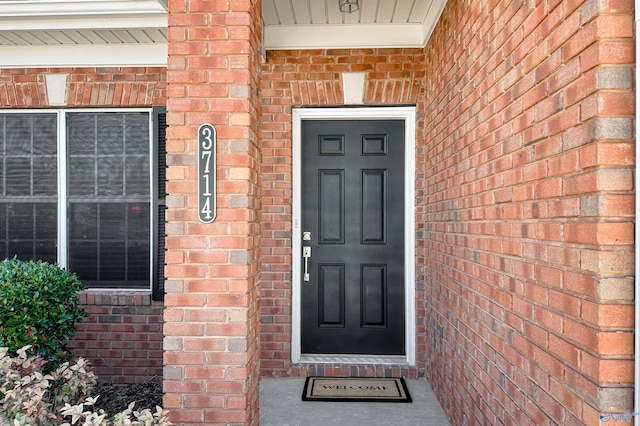 view of property entrance