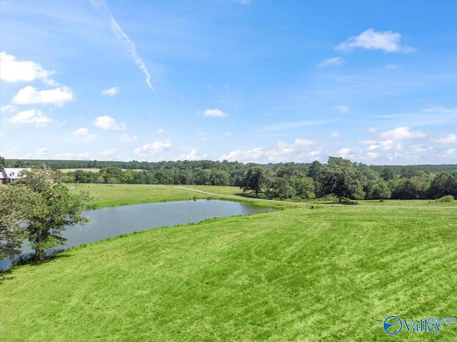 property view of water
