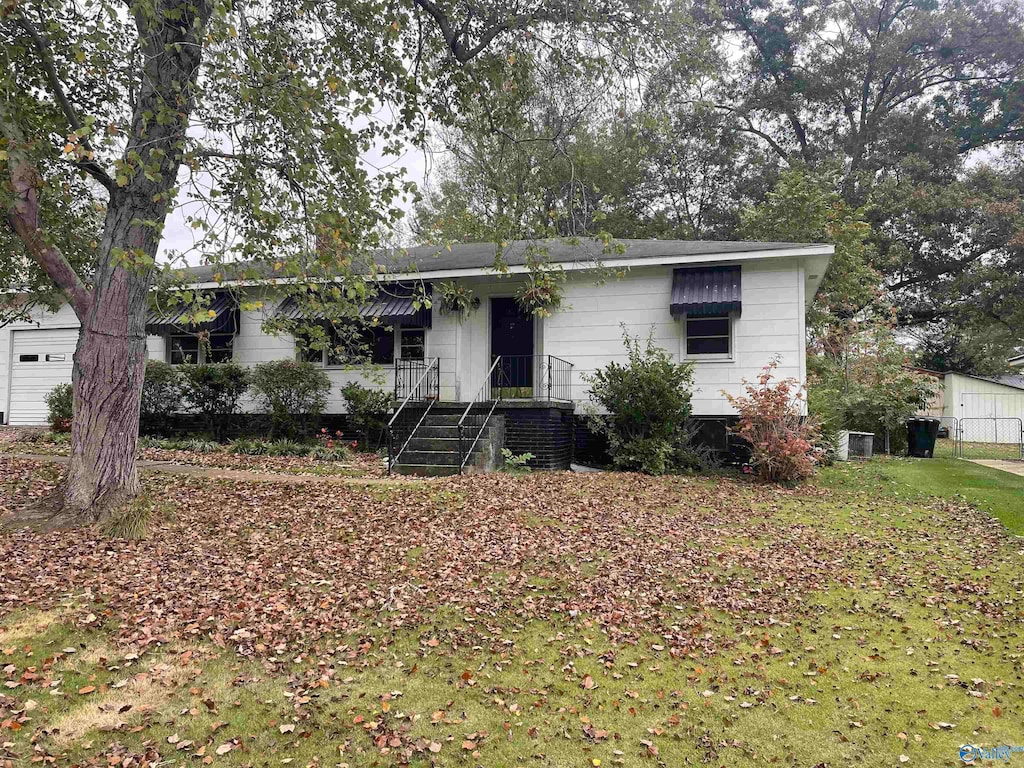 view of ranch-style house