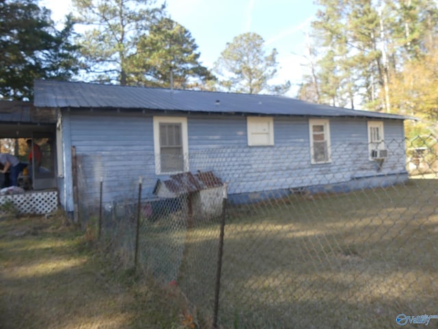 view of property exterior