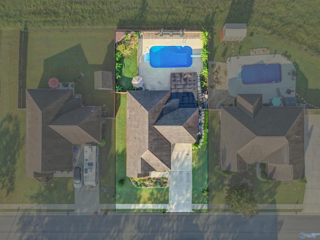 drone / aerial view