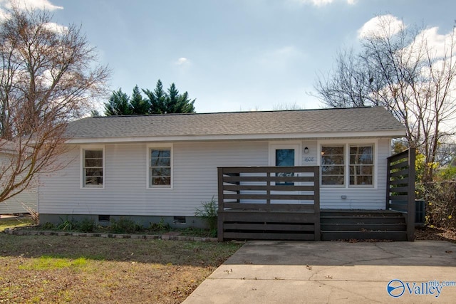 1608 Humes Ave, Huntsville, AL 35801 - view of ranch-style home