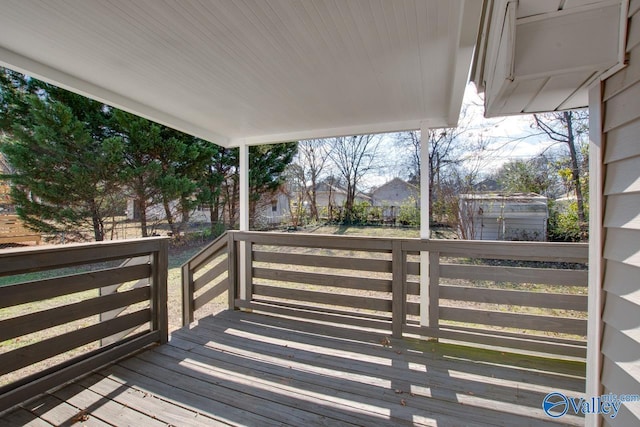 1608 Humes Ave, Huntsville, AL 35801 - view of wooden terrace