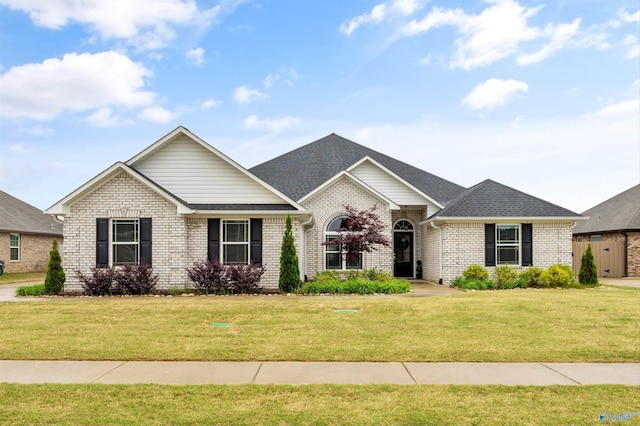 17067 Stonegate Dr, Athens, AL 35613 - single story home with a front lawn, brick siding, and a shingled roof