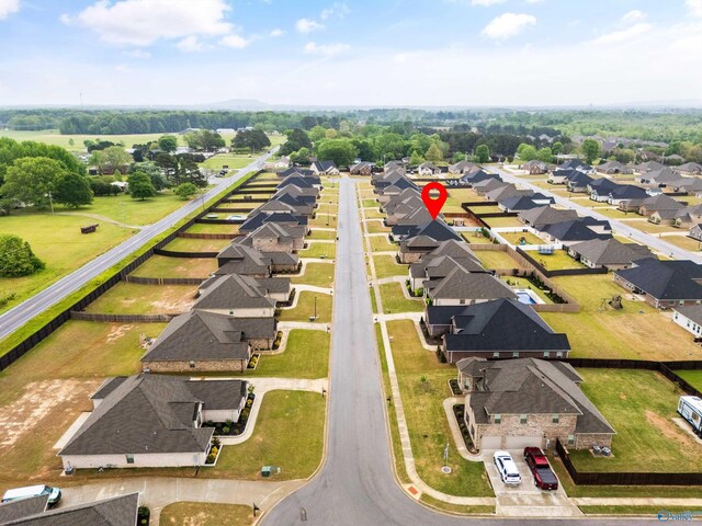 17067 Stonegate Dr, Athens, AL 35613 - aerial view featuring a residential view