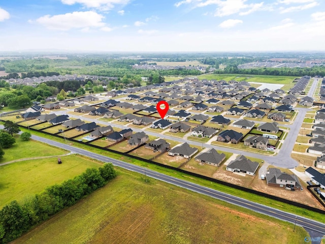 17067 Stonegate Dr, Athens, AL 35613 - bird's eye view featuring a residential view
