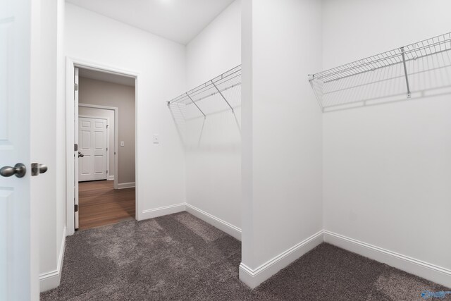 6228 Pisgah Dr NW, Huntsville, AL 35810 - spacious closet featuring dark carpet