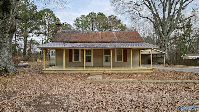 19036 Easter Ferry Rd, Athens, AL 35614 - view of front of home with covered porch