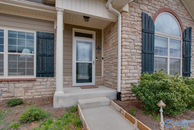 view of property entrance