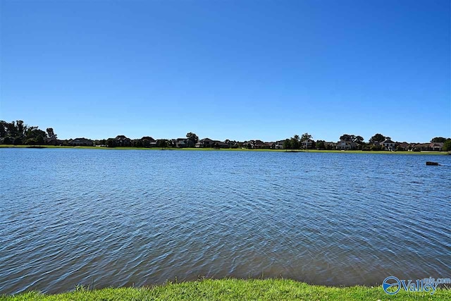 view of water feature