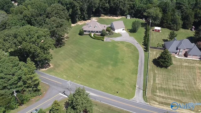 aerial view