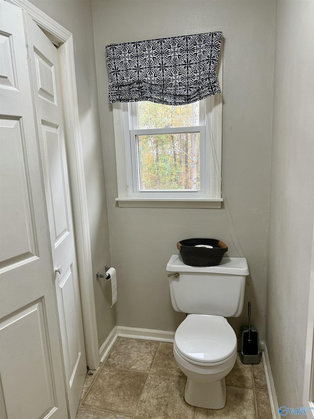 bathroom with toilet