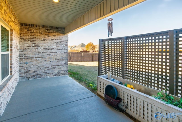 view of patio / terrace