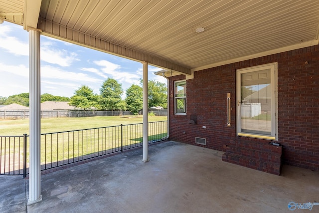 138 Singletree Dr, Hazel Green, AL 35750 - view of patio / terrace with fence