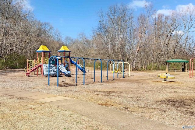 view of community playground