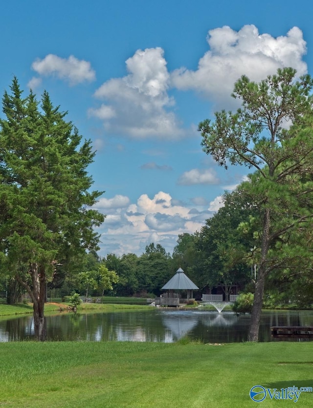 property view of water