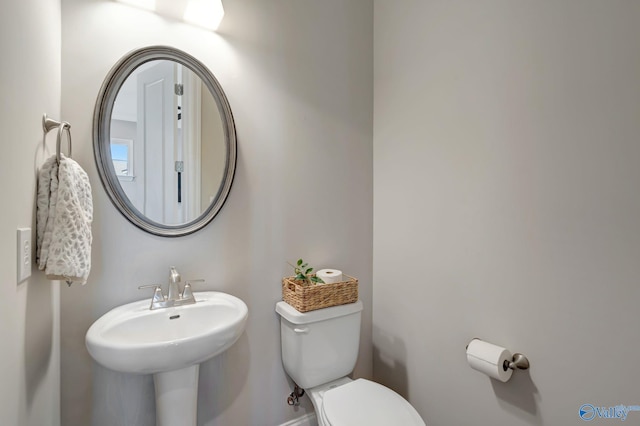 bathroom with toilet