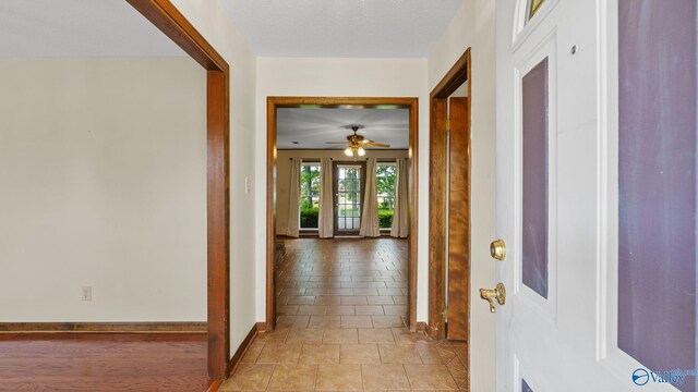 2302 Auburn Dr, Decatur, AL 35603 - corridor with baseboards