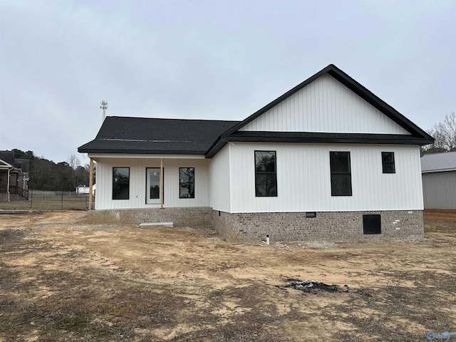 view of rear view of house