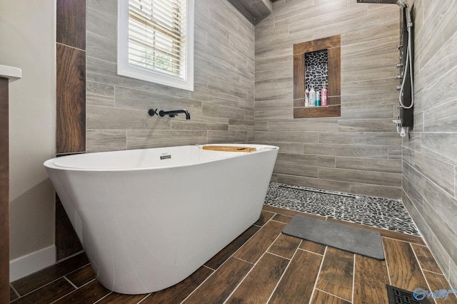 2801 Mountain View Dr, Southside, AL 35907 - bathroom featuring a freestanding bath