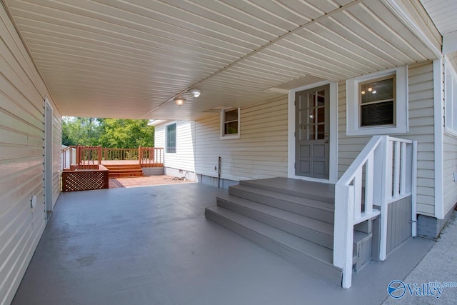 view of patio / terrace