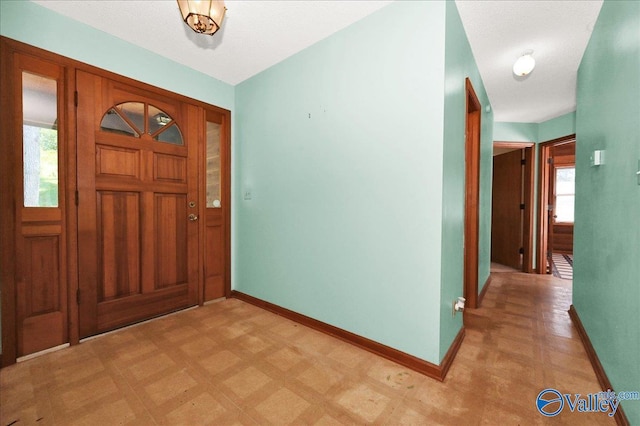 143 Maze Dr, Hartselle, AL 35640 - entrance foyer with baseboards