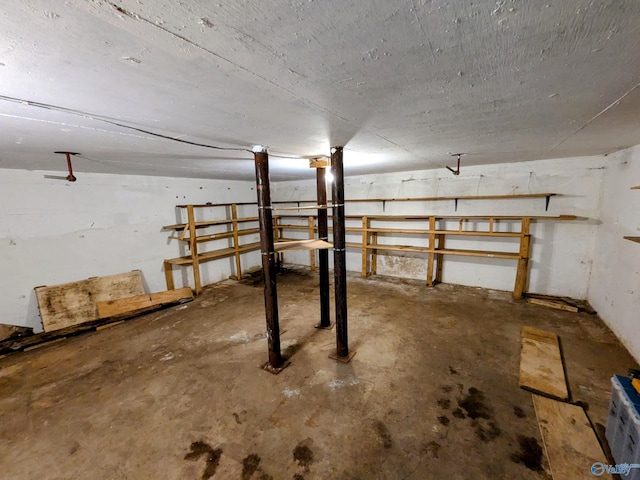 143 Maze Dr, Hartselle, AL 35640 - view of unfinished below grade area
