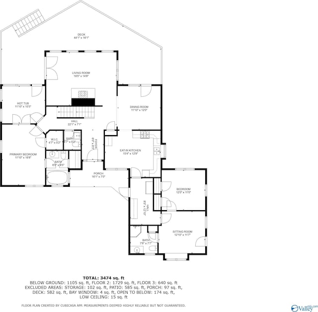 143 Maze Dr, Hartselle, AL 35640 - floor plan / room layout