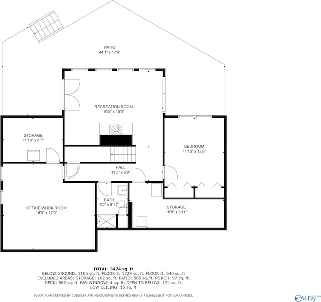 143 Maze Dr, Hartselle, AL 35640 - room layout