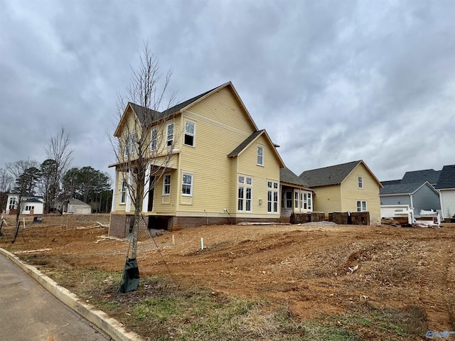 view of rear view of house