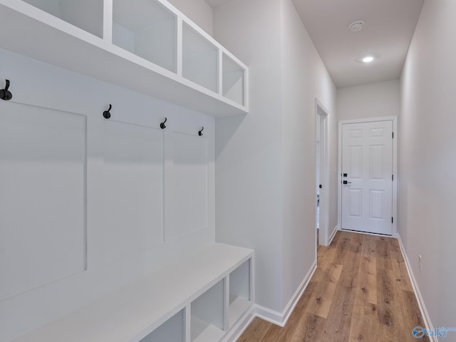 183 Saddle St, New Market, AL 35761 - mudroom with baseboards and light wood-type flooring