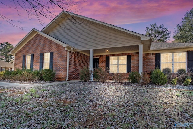 view of front of house