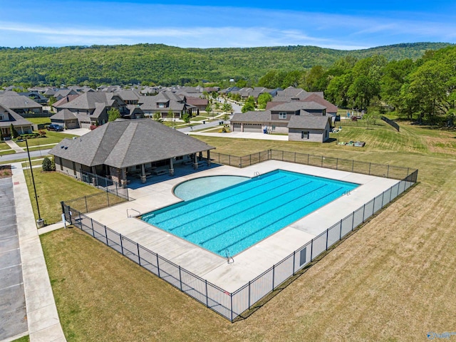 7531 Hadleigh Crst, Owens Cross Roads, AL 35763 - community pool with a residential view and a forest view