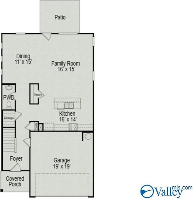 166 Mill Valley Way, New Market, AL 35761 - view of layout