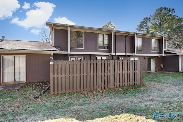 view of rear view of house