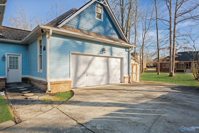 view of side of home