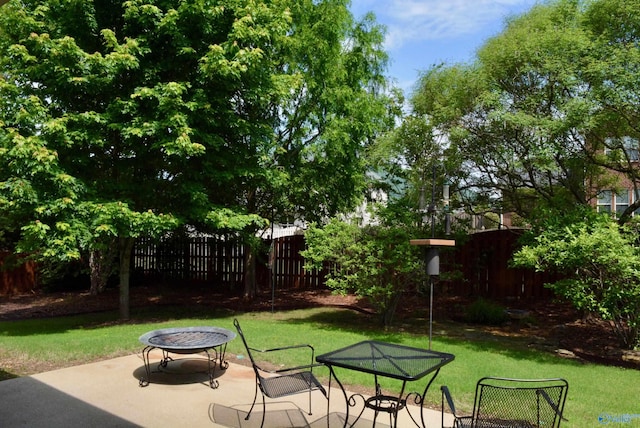 6901 Ridge Pointe Dr SE, Owens Cross Roads, AL 35763 - view of yard featuring a patio