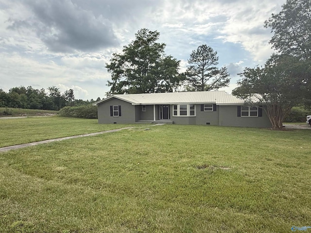 41 County Road 644, Henagar, AL 35978 - single story home featuring a front yard and metal roof