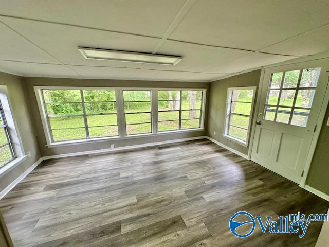 196 Johnson St, Rainsville, AL 35986 - view of unfurnished sunroom
