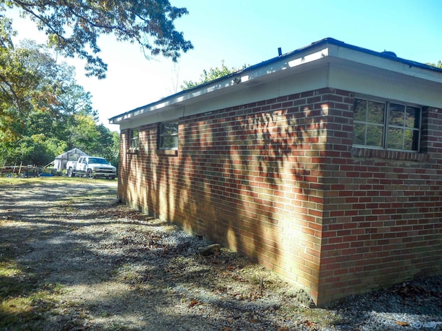 view of side of home