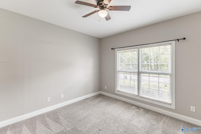 238 Riverwalk Trl, New Market, AL 35716 - empty room with carpet floors and ceiling fan