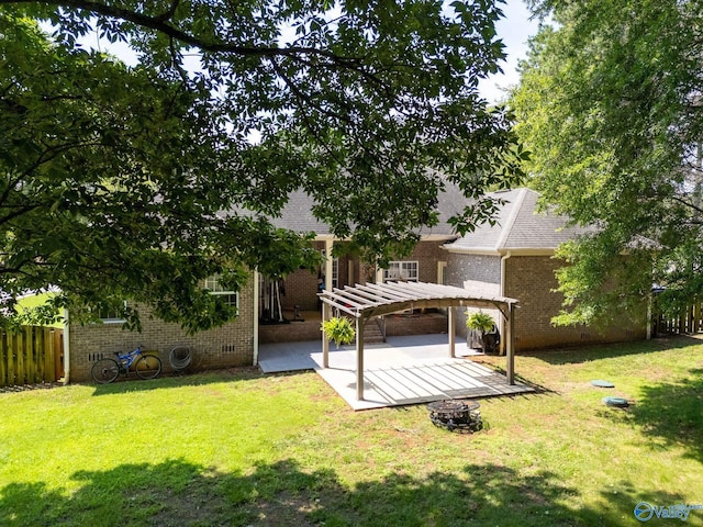 238 Riverwalk Trl, New Market, AL 35716 - view of yard featuring a patio area