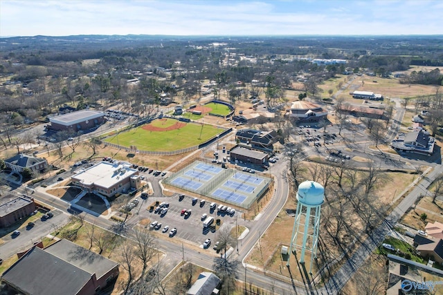 drone / aerial view