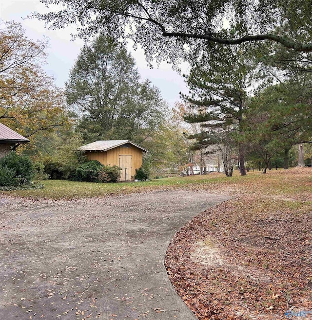 765 County Road 745, Cedar Bluff, AL 35959 - exterior space with an outbuilding