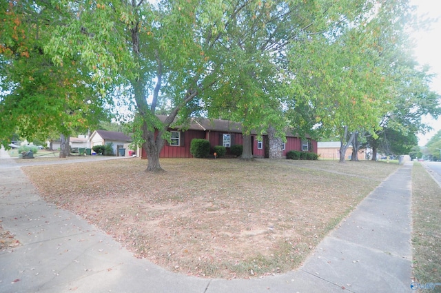 view of ranch-style home