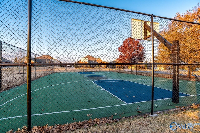 view of sport court