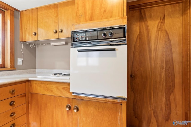 kitchen featuring white appliances