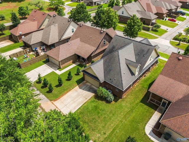 8 Cypress Point Dr, Huntsville, AL 35824 - aerial perspective of suburban area
