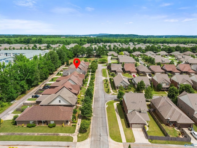 8 Cypress Point Dr, Huntsville, AL 35824 - aerial perspective of suburban area